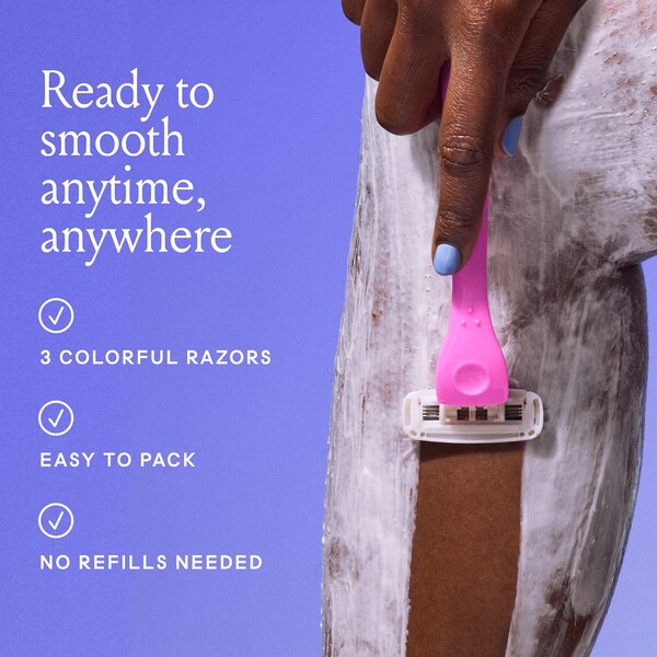 Billie The Malibu Set Disposable Razor, 3 CT