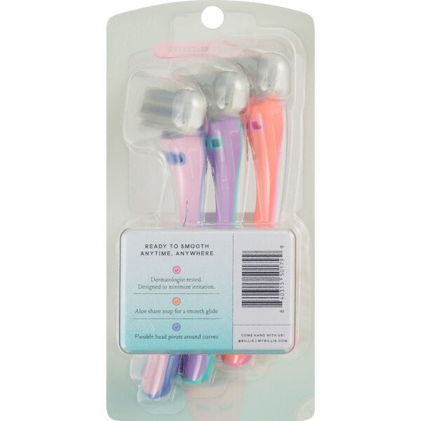 Billie The Malibu Set Disposable Razor, 3 CT