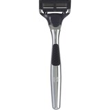 Harry's 5-Blade Razor Blade + 4 Razor Blade Refills, Ink Chrome, thumbnail image
