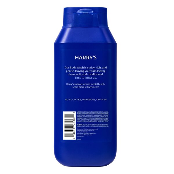 Harry's Body Wash, Stone, 18 OZ