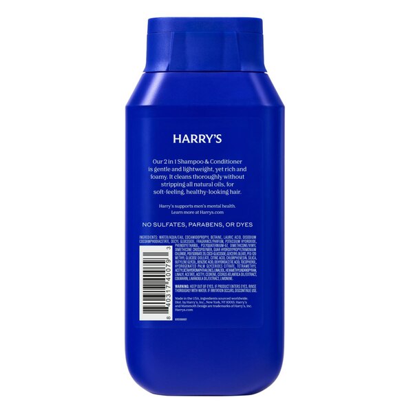 Harry's 2-in-1 Shampoo & Conditioner, Wildlands, 14 OZ