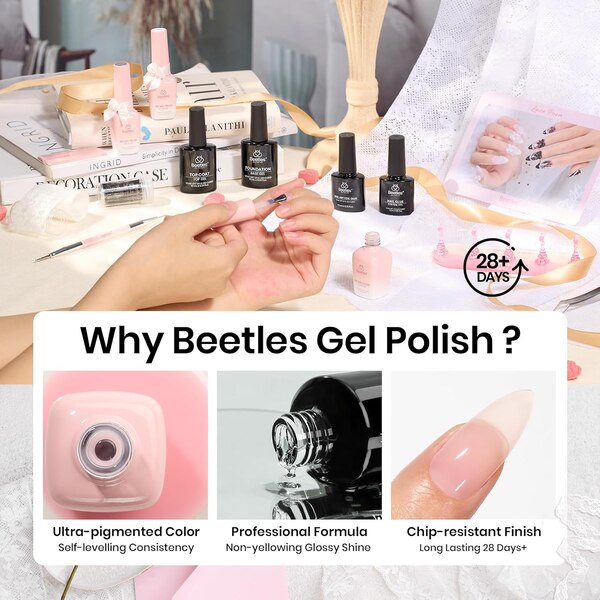 Beetles DIY Gel Nail Polish Set