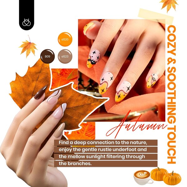 Beetles Gel Nail Polish Set, 44 Pieces