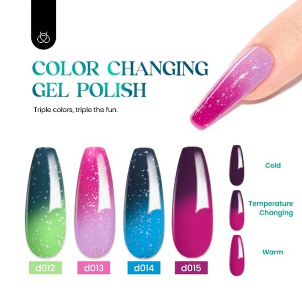 Beetles Gel Nail Polish Kit, 24 Pieces 