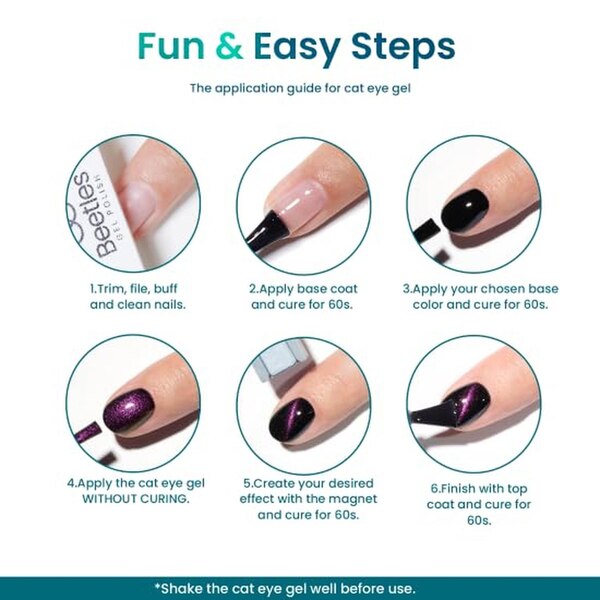 Beetles Gel Nail Polish Kit, 24 Pieces 
