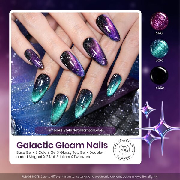 Beetles DIY Gel Nail Polish Set