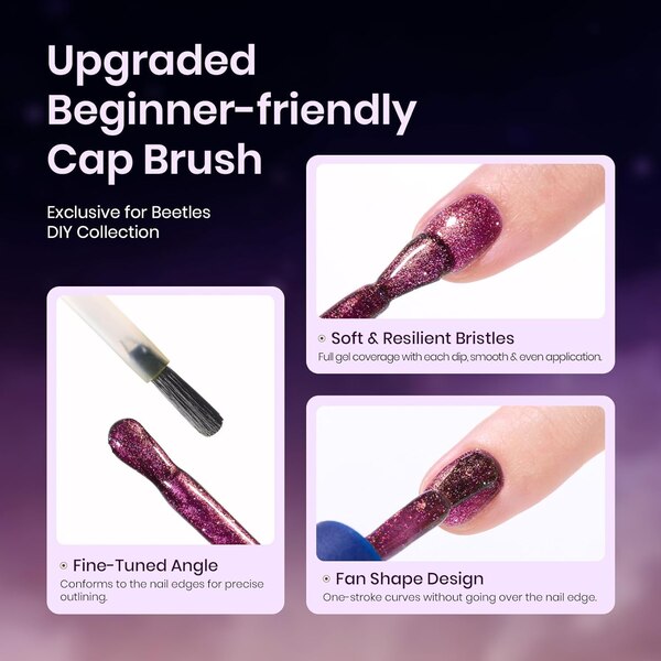 Beetles DIY Gel Nail Polish Set