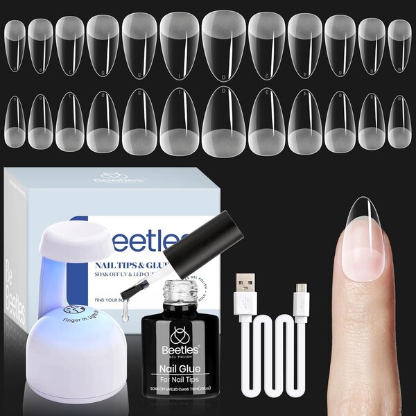 Beetles False Nail Tips, 1 CT