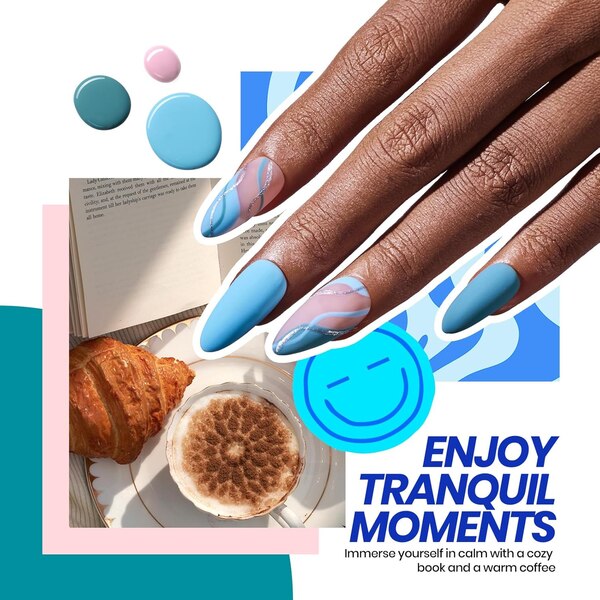 Beetles Gel Nail Polish Kit with UV Light