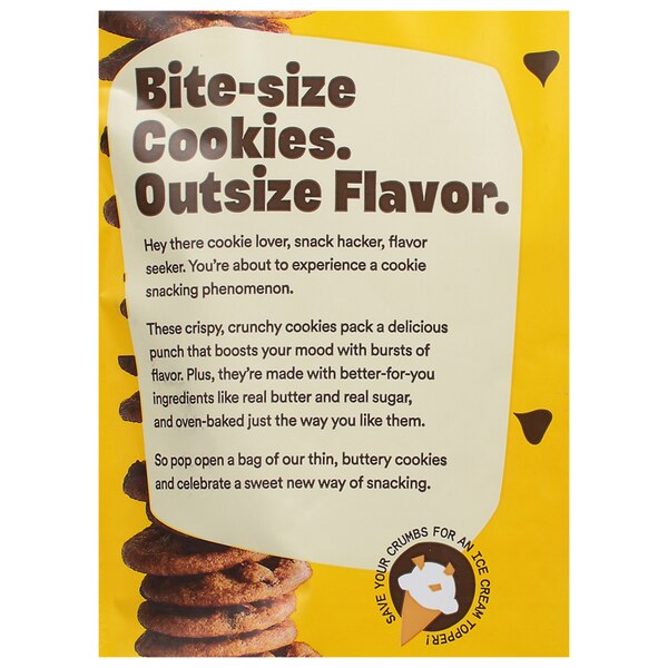 Thinsters,Chocolate Chip,Cookie Thins, 4 oz