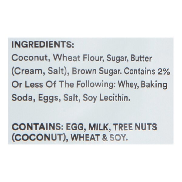Thinsters,Toasted Coconut, Cookie Thins, 4 oz