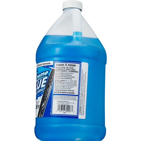 Prime Guard Xtreme Blue Windshield Washer Fluid, All Season, 1 gal