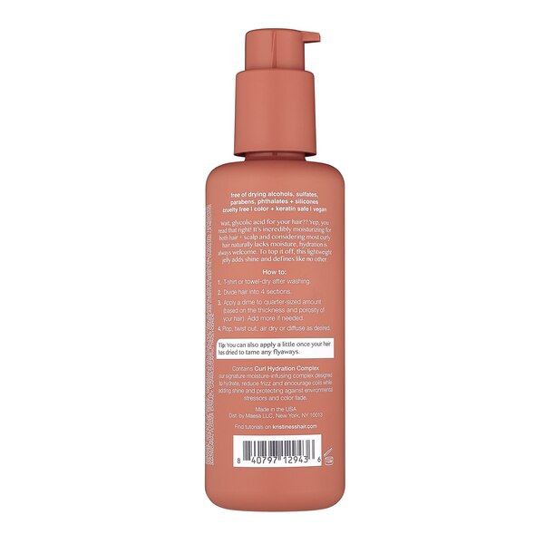 Kristin Ess Hair Weightless Shine Curl Defining Jelly, 6.7 OZ