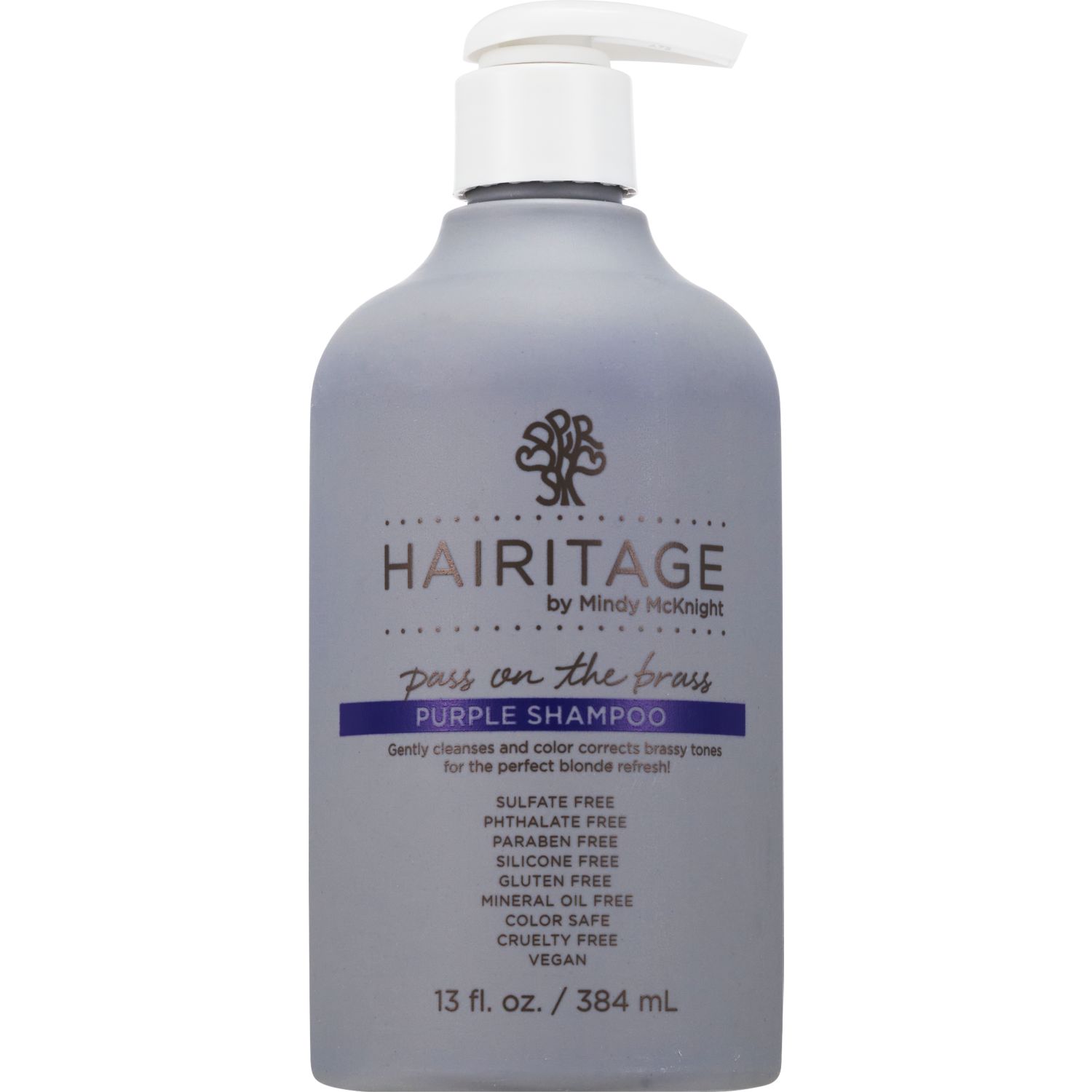 Hairitage Pass on the Brass Purple Shampoo 13 OZ Ingredients CVS Pharmacy
