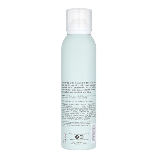 Hairitage Fry No More Heat Protectant Mist, 5 OZ