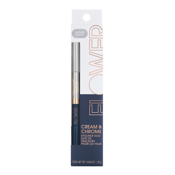 FLOWER Beauty Cream & Chrome 2-in-1 Eyeliner
