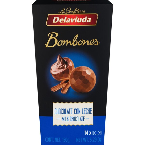 La Confiteria Delaviuda Bombones, Milk Chocolate, 14 CT, 5.3 OZ