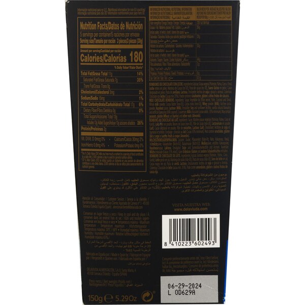 La Confiteria Delaviuda Bombones, Milk Chocolate, 14 CT, 5.3 OZ