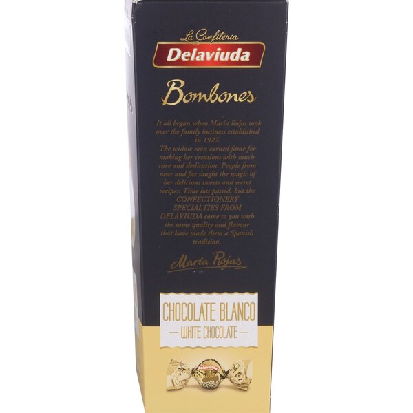 La Confiteria Delaviuda Bonbones, White Chocolate, 14 CT, 5.3 OZ