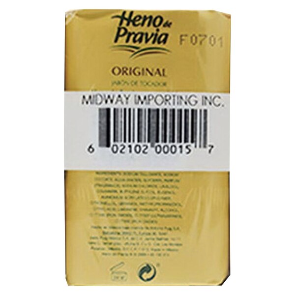 Heno De Pravia Original Jabon Natural Bath Soap, 4 OZ