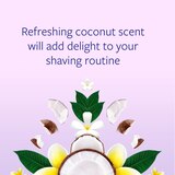 Skintimate Moisturizing Shave Gel, Coconut Delight, 7 OZ, thumbnail image 5 of 7