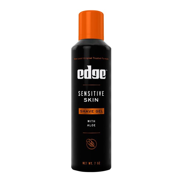 Edge Sensitive Skin Shave Gel with Aloe, 7 OZ