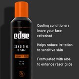 Edge Sensitive Skin Shave Gel with Aloe, 7 OZ, thumbnail image