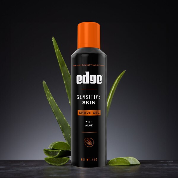 Edge Sensitive Skin Shave Gel with Aloe, 7 OZ