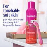 Skintimate Moisturizing Shave Gel, Raspberry Rain, 7 OZ, thumbnail image