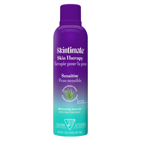 Skintimate Skin Therapy - Gel para afeitar para piel sensible, 7 oz