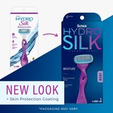 Shick Hydro Silk Moisture Care 5-Blade Razor + 2 Razor Blade Refills, thumbnail image