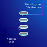 Schick Hydro Silk Sensitive Care 5-Blade Razor Blade Refills, 4 CT, thumbnail image 2 of 10