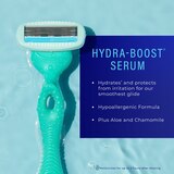 Schick Hydro Silk Sensitive Care 5-Blade Razor Blade Refills, 4 CT, thumbnail image 5 of 10
