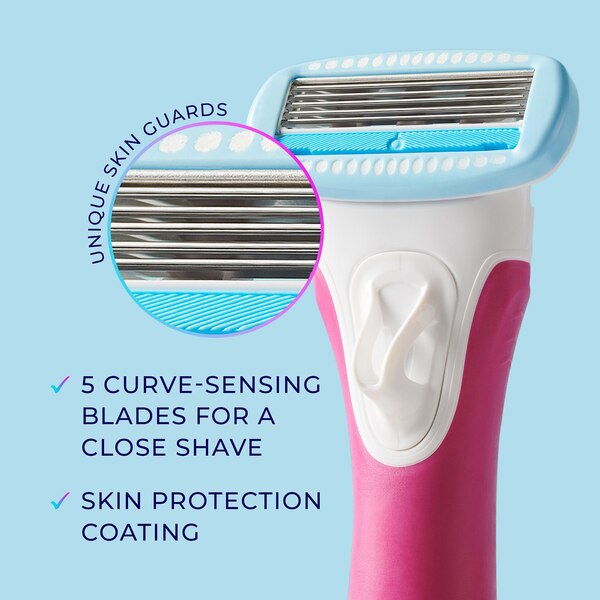 Schick Hydro Silk TrimStyle 5-Blade Razor
