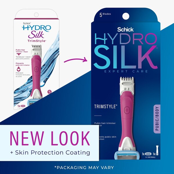 Schick Hydro Silk TrimStyle 5-Blade Razor