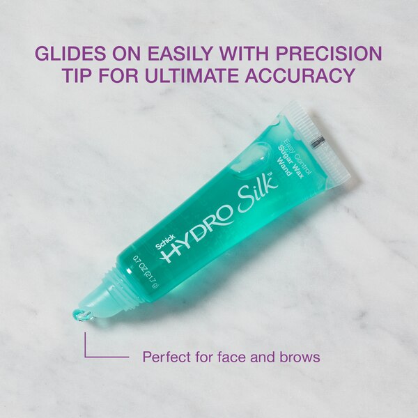 Schick Hydro Silk Easy Control Sugar Wax Wand for Face & Brow, 20 CT
