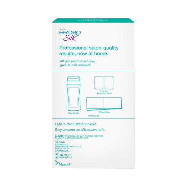 Schick Hydro Silk Easy Control Sugar Wax Roller for Body & Pubic, 5.1 OZ