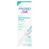 Schick Hydro Silk 2-in-1 Hair Removal Cream for Body & Pubic, 8.4 OZ, thumbnail image