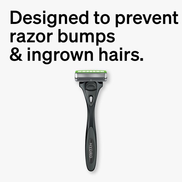 Schick Hydro Sensitive Slim Head 3-Blade Razor + 4 Razor Blade Refills