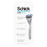 Schick Hydro Dry Skin 5-Blade Razor + 3 Razor Blade Refills, thumbnail image