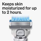 Schick Hydro Dry Skin 5-Blade Razor + 3 Razor Blade Refills, thumbnail image
