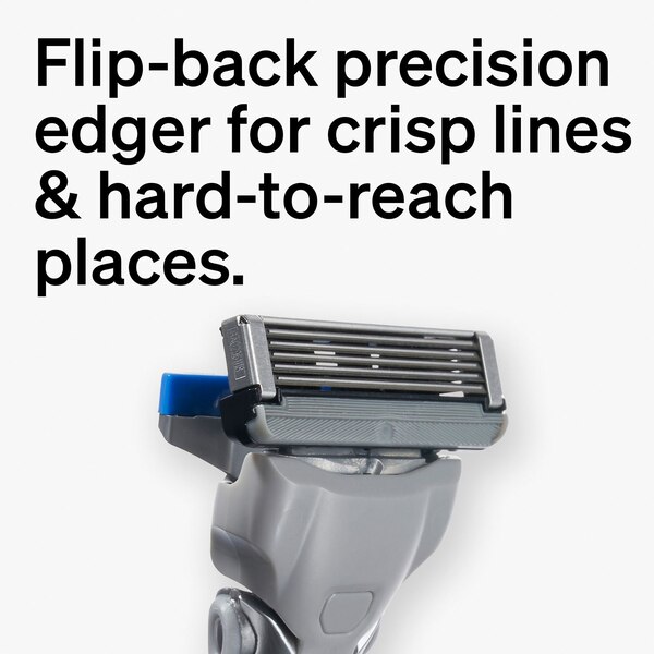 Schick Hydro Dry Skin 5-Blade Razor + 3 Razor Blade Refills
