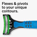 Schick Xtreme Duo Comfort 3-Blade Disposable Razors, 4 CT, thumbnail image 3 of 7