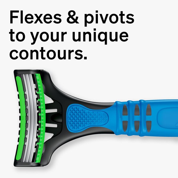 Schick Xtreme Duo Comfort 3-Blade Disposable Razors, 4 CT