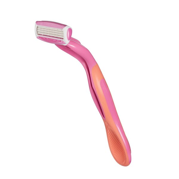 Skintimate Raspberry Rain 4-Blade Disposable Razors, 4 CT