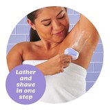 Schick Intuition Pure Nourishment 4-Blade Razor + 2 Razor Blade Refills, thumbnail image