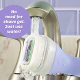 Schick Intuition Pure Nourishment 4-Blade Razor Blade Refills, 3 CT, thumbnail image 2 of 13