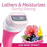 Schick Intuition 4-Blade Razor Blade Refills, Island Berry, 6 CT, thumbnail image