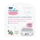 Schick Intuition Women's Razor Blade Refills, Sweet Water Lily, thumbnail image