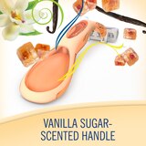 Skintimate Vanilla Sugar Exfoliating 4-Blade Disposable Razors, 4 CT, thumbnail image 5 of 5